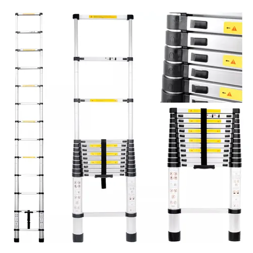 EXTRALINK DRABINA TELESKOPOWA LAD38ST 3,8 M 1