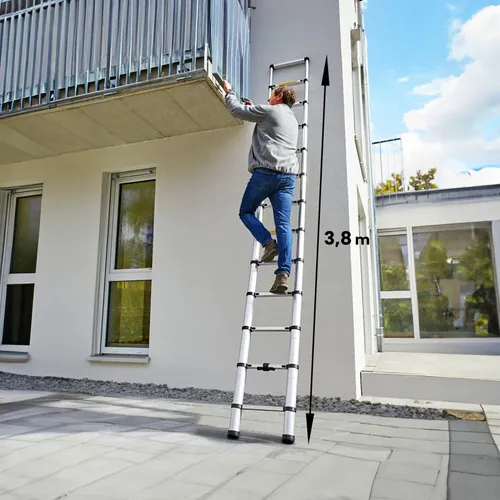 EXTRALINK DRABINA TELESKOPOWA LAD38ST 3,8 M 2
