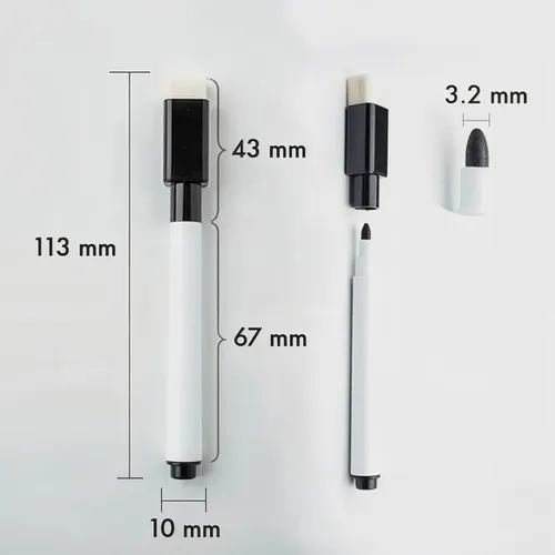 EXTRALINK ZESTAW MARKERÓW WHITEBOARD MARKER 8 KOLORÓW 8 SZTUK 5