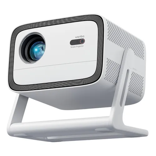 Wanbo Vali 1 Biały | Projector | Full HD, 900 ANSI, Android TV 11, Gimbal 5