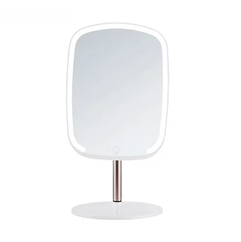 Extralink | Makeup mirror | white illuminated adjustable 180 0