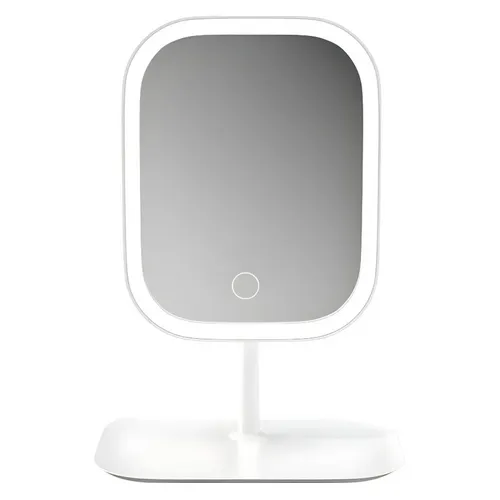 Extralink | Makeup mirror | white illuminated with magnification 0