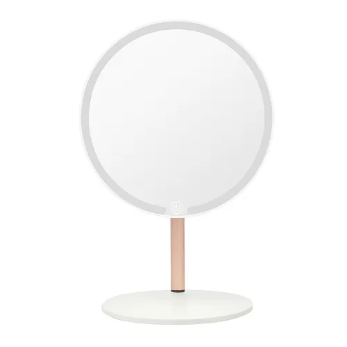 Extralink | Makeup mirror | white illuminated round 0