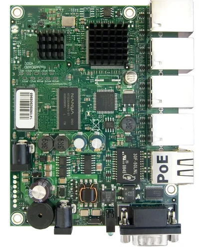 MikroTik RB450G | Router | 5x RJ45 1000Mb/s, 1x microSD Ilość portów LAN5x [10/100/1000M (RJ45)]
