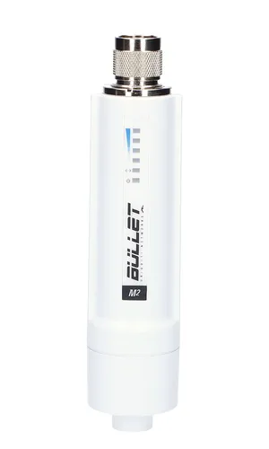 Ubiquiti BM2HP | Dispositivo do cliente | Bullet M2 HP, 2,4 GHz, 1x RJ45 100 Mb / s 2,4 GHzTak