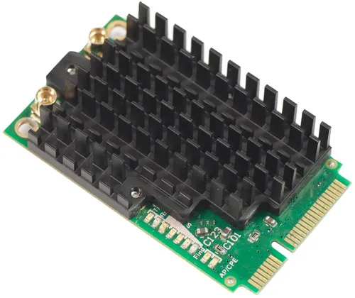 MikroTik R11e-5HnD | miniPCI-e Card | 5GHz, 2x MMCX Diody LEDTak