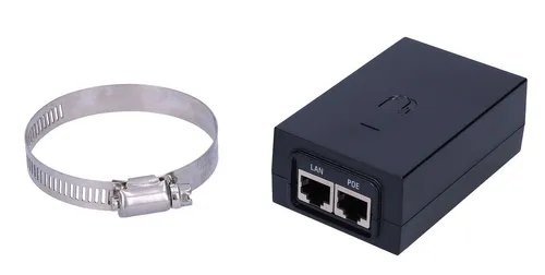 Ubiquiti RocketM2 | CPE | 2,4GHz, 1x RJ45 100Mb/s, 2x RP-SMA Funkcje antenyOdłączana antena