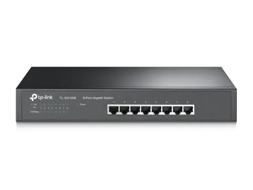 TP-Link TL-SG1008 | Switch | 8x RJ45 1000Mb/s, Rack Ilość portów LAN8x [10/100/1000M (RJ45)]
