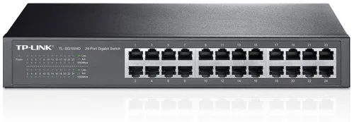TP-Link TL-SF1024D | Přepínač | 24x RJ45 100Mb/s, Rack Ilość portów LAN24x [10/100M (RJ45)]
