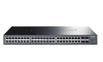 TP-Link TL-SG2452 | Switch | 48x RJ45 1000Mb/s, 4x SFP, Rack, Yönetilen Ilość portów LAN48x [10/100/1000M (RJ45)]
