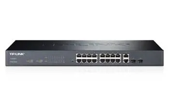 TP-Link TL-SL2218 | Switch | 16x RJ45 100Mb/s, 2x RJ45 1000Mb/s, 2x SFP, Rack, Zarządzalny Ilość portów LAN16x [10/100M (RJ45)]
