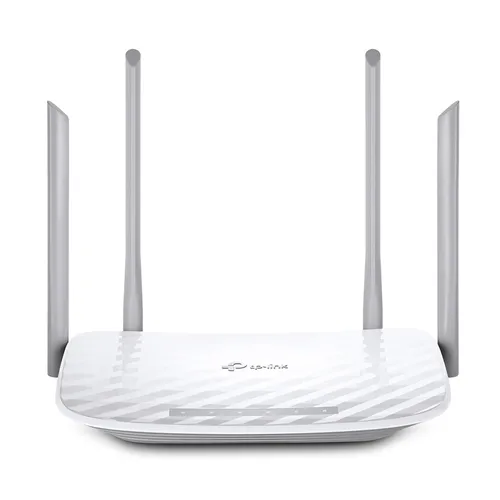 TP-Link Archer C5 | Router WiFi | AC1200, Dual Band, 5x RJ45 1000Mb/s, 1x USB Czułość odbiorcy11a 54M: -74dBm
11ac HT20: -67dBm
11ac HT40: -63dBm
11ac HT80 : -59dBm
11n HT20: -71dBm
11n HT40: -69dBm
11g 54M: -76dBm
11n HT20: -73dBm
11n HT40: -71dBm