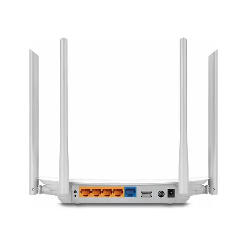 TP-Link Archer C5 | Enrutador WiFi | AC1200, Dual Band, 5x RJ45 1000Mb/s, 1x USB Diody LEDZasilanie