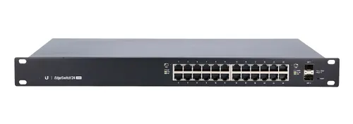 Ubiquiti ES-24-250W | Switch | EdgeMAX EdgeSwitch, 24x RJ45 1000Mb/s PoE+, 2x SFP, 250W Ilość portów LAN24x [10/100/1000M (RJ45)]
