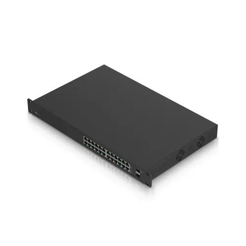 Ubiquiti ES-24-250W | Switch | EdgeMAX EdgeSwitch, 24x RJ45 1000Mb/s PoE+, 2x SFP, 250W Agregator połączeniaTak