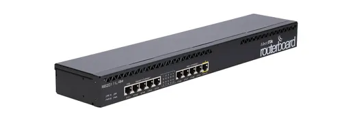 MikroTik RB2011iL-RM | Router | 5x RJ45 100Mb/s, 5x RJ45 1000Mb/s Diody LEDStatus