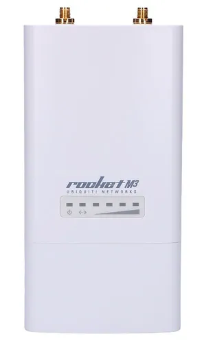 Ubiquiti RocketM3 | Basisstation | 3GHz, 1x RJ45 100Mb/s, 2x RP-SMA Architektura procesoraMIPS 24Kc