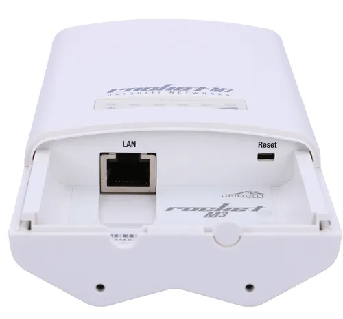 Ubiquiti RocketM3 | Estaçao base | 3GHz, 1x RJ45 100Mb / s, 2x RP-SMA Diody LEDStatus