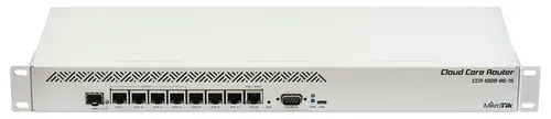MIKROTIK CCR1009-8G-1S Router Cloud Core 1.2GHz, 1GB RAM, 8xGE, 1xSFP, 1xmicroUSB, 1xRS232, L6 Typ obudowyMetalowa