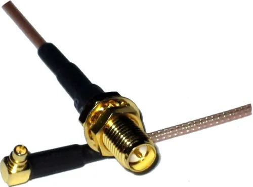 MikroTik MMCX/RP-SMA | Pigtail RF | 1m DługośćPowyżej 50cm