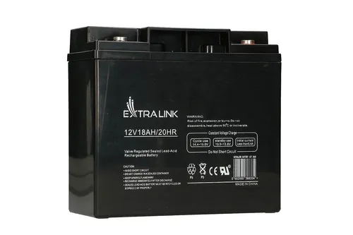 Extralink AGM 12V 18Ah | Accumulator | maintenance free Pojemność akumulatora18 Ah