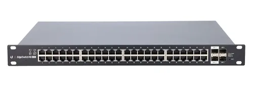 Ubiquiti ES-48-500W | Switch | EdgeMAX EdgeSwitch, 48x RJ45 1000Mb/s PoE+, 2x SFP+, 2x SFP, 500W Ilość portów LAN48x [10/100/1000M (RJ45)]
