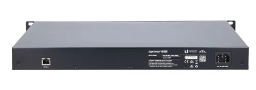 Ubiquiti ES-48-500W | Switch | EdgeMAX EdgeSwitch, 48x RJ45 1000Mb/s PoE+, 2x SFP+, 2x SFP, 500W Ilość portów LAN2x [1G (SFP)]
