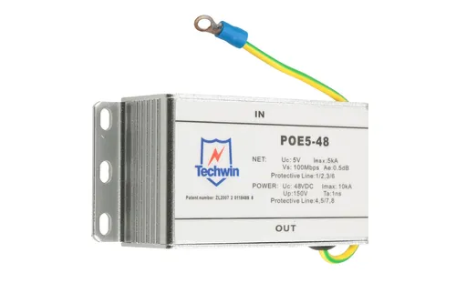 POE5-48 | PoE Surge Protector | 100Mbps 1