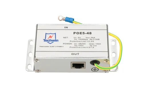 POE5-48 | pára-raios PoE | 100Mbps 2