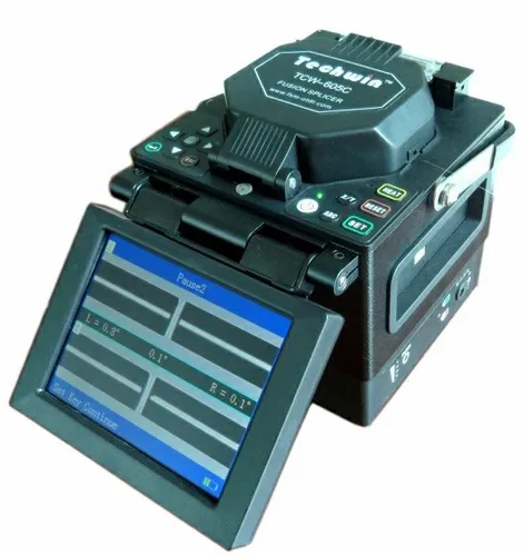 Extralink TCV-605C | Fusion splicer | built-in battery, LCD screen 0
