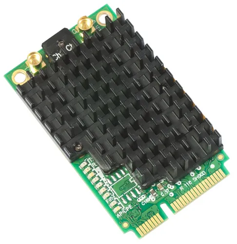 MicroTik R11e-5HacD | miniPCI-e Karte | 5GHz, 2x MMCX Diody LEDStatus