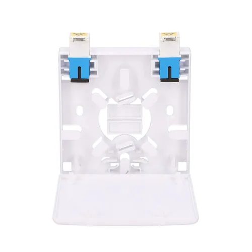 Extralink Agnes | Fiber optic termination box | 2 core with adapter Liczba obsługiwanych tacek łączeniowych (maks.)2