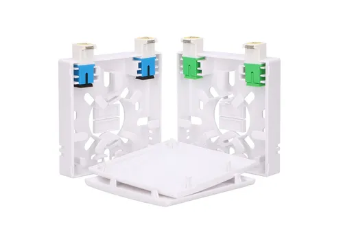 Extralink Agnes | Fiber optic termination box | 2 core with adapter 7