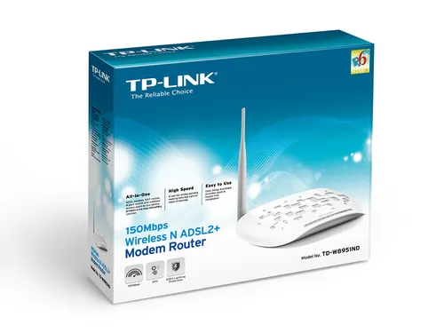 TP-LINK [TD-W8951NDV.6] BEZPRZEWODOWY ROUTER/MODEM ADSL2+, STANDARD N, 150MB/S 3
