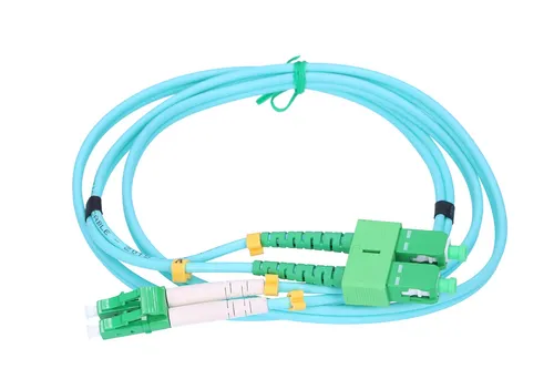 Extralink SC/APC-LC/APC | Patchcord | Multimodo, OM3, Duplex, 3mm, 5m Długość5m