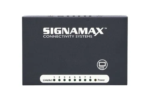 Signamax 100-7308 | Switch | 8x RJ45 100Mbps, USB 5