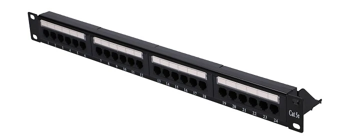 Extralink Patch panel 24 portowy utp