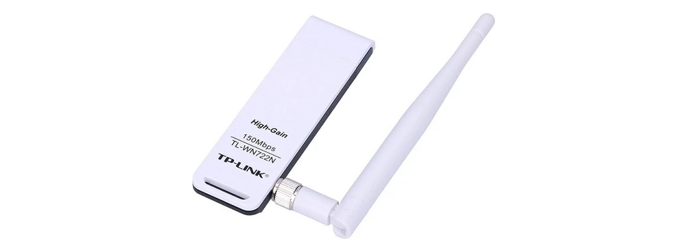 4dBi WiFi Adapter | N150, USB TL-WN722N TP-Link | 2,4GHz,