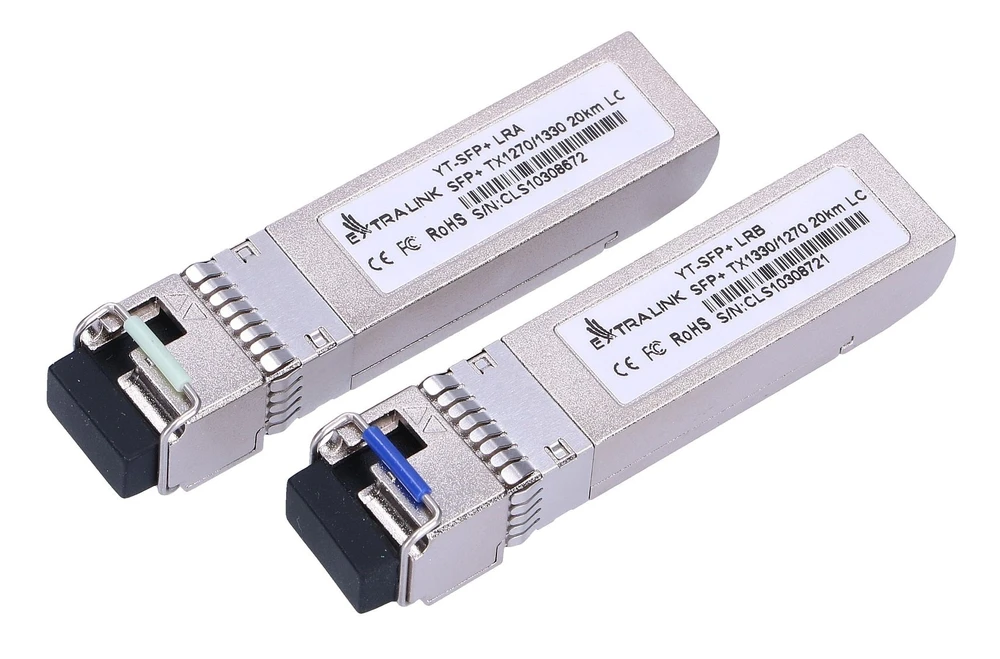 SFP+ 10G WDM 1270/1330NM SM 20KM - PAIR