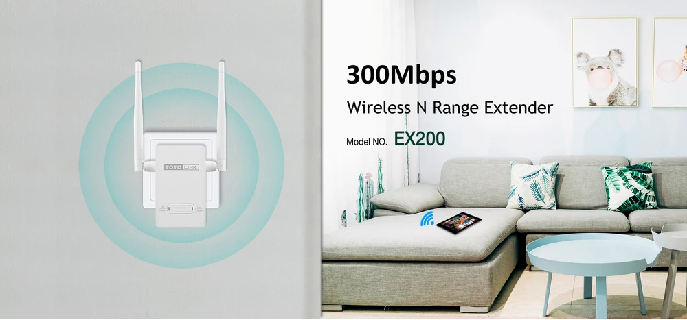 totolink ex200 extender repeater