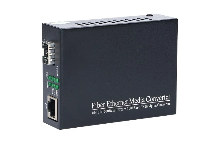 Extralink Sedir ethernet media converter 1x sfp 1x rj45
