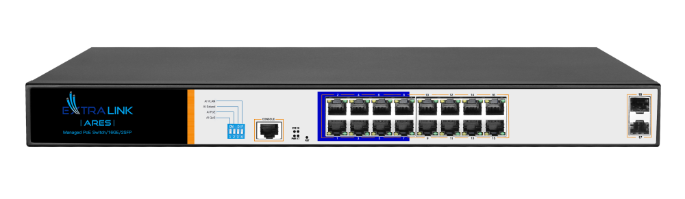 extralink ares 16 port switch