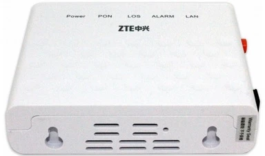 zte f601 gpon ont 1x ge optical networking, no pots telephone port, no wifi in two bands ghz ac, subscriber terminal gpon terminal optical networking, ont terminal.