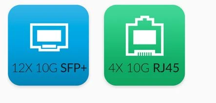 4X 10G RJ45 PORTS sfp+