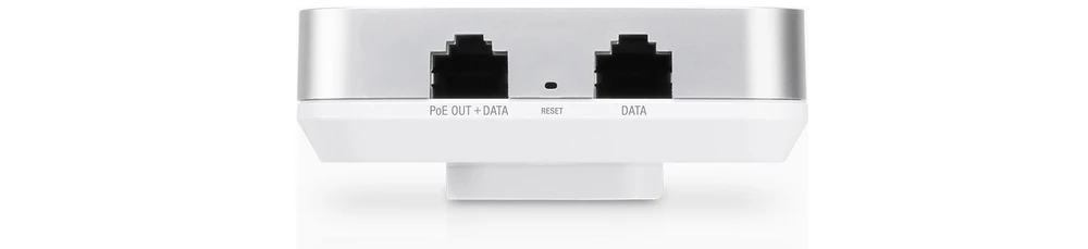 two data and PoE+ ports in uap ac iw pro