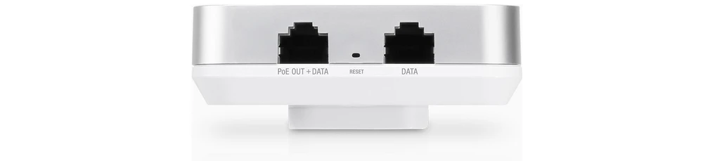 два data and PoE+ ports in uap ac iw pro