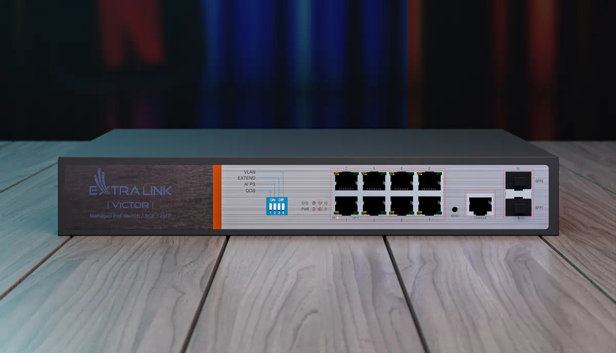 Extralink poe switch victor
