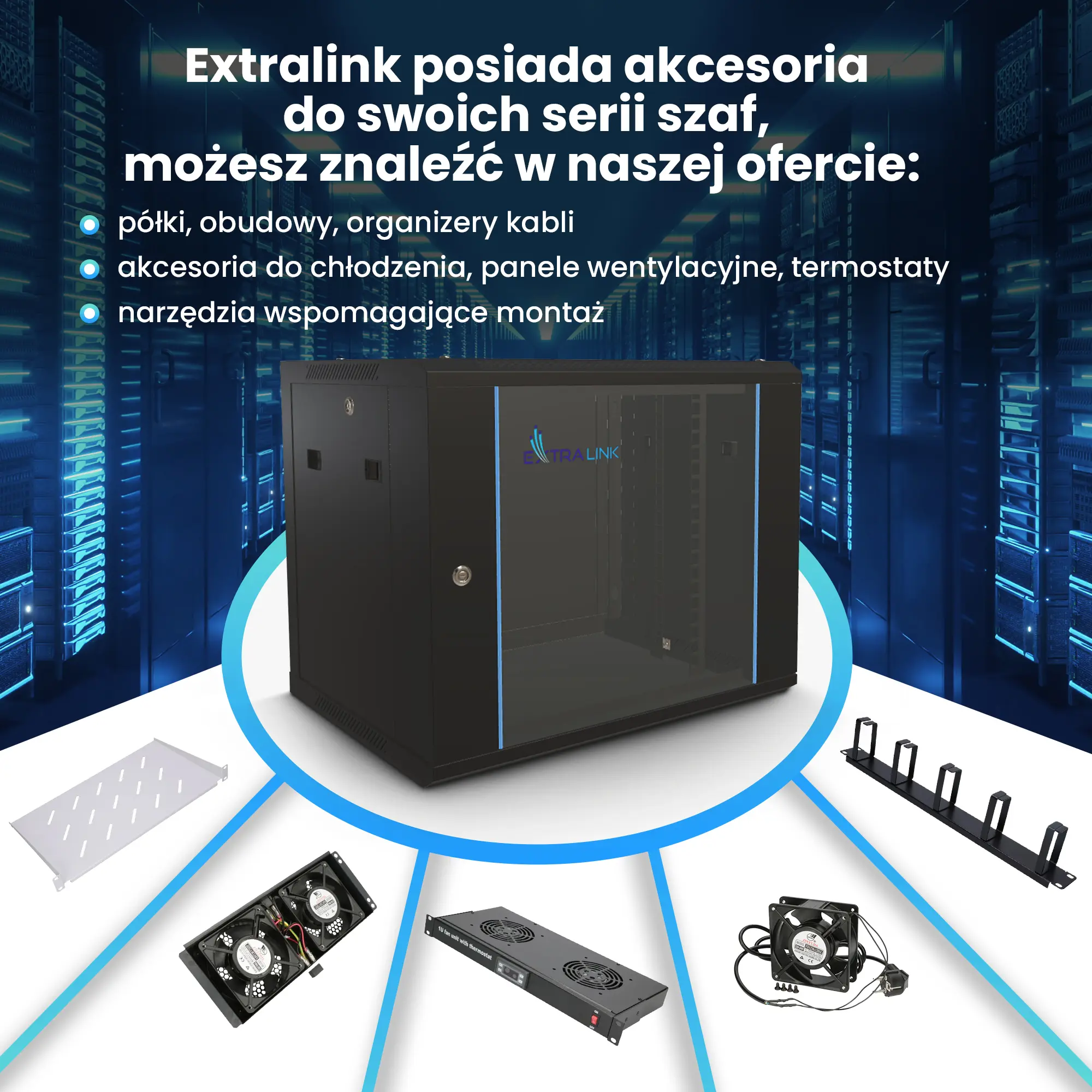 EXTRALINK Szafa Wysokość