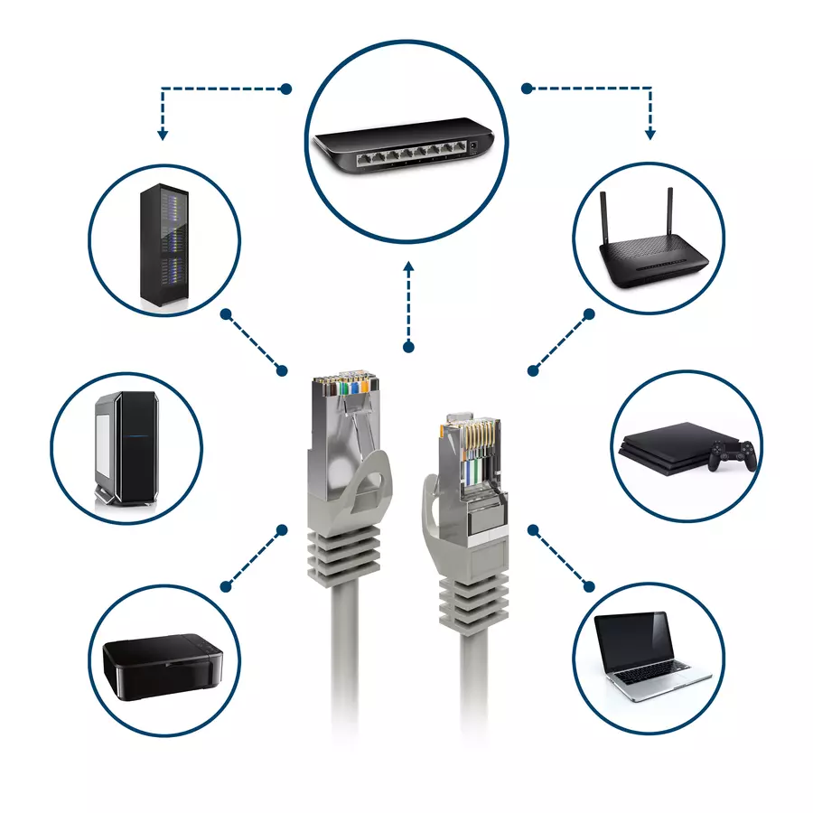 patchcord 5e utp 1m rj45