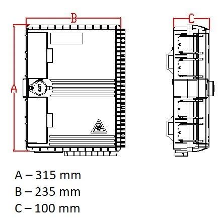 puszka światłowodowa 16 core